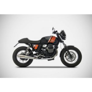 Zard CONICAL-SS E3 SLIP-ONS For V7 CAFE' CLASSIC/STONE - V7II STONE 08_15