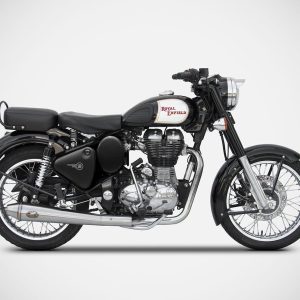 Zard CONICAL-BLACK SS RACING SLIP-ON For BULLET 350/500 06_09