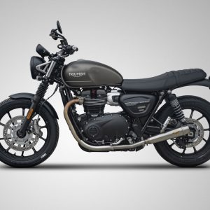 Zard BLACK SS E5 SLIP-ONS For SPEED TWIN 900 21_23