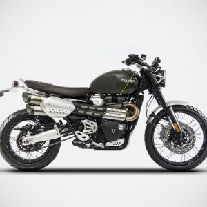 Zard BLACK SS RACING SLIP-ONS For SCRAMBLER 1200 21_23