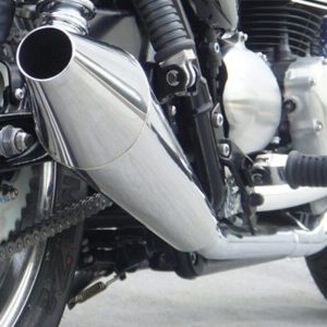 Zard CONICAL-BLACK SS RACING SLIP-ONS For BONNEVILLE T100 SE 08_16