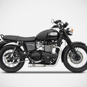 Zard POLISHED SS RACING FULL KIT For BONNEVILLE T100 01_16