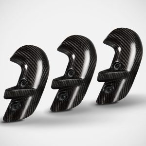 Zard BLACK SS E5 SLIP-ON AND CARBON END CAP For ROCKET III 21_23