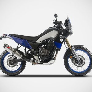 Zard TITANIUM E4 SLIP-ON AND CARBON END CAP For TENERE' 700 19_20
