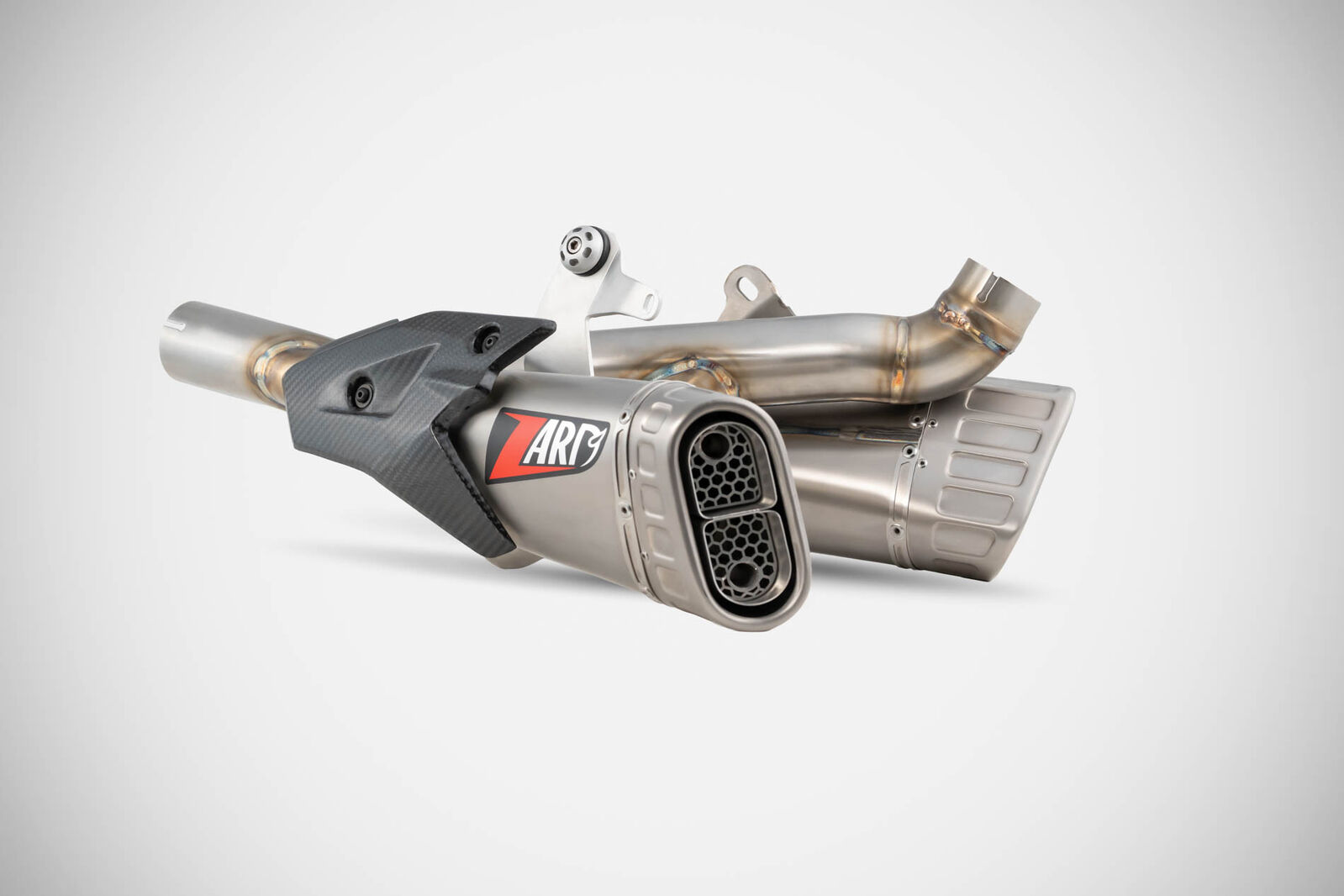 Zard Compensated Slip-On Exhaust (Racing Version) For Ducati Panigale/Streetfighter V4 (2025 - Onwards) - SS End Cap - Image 2