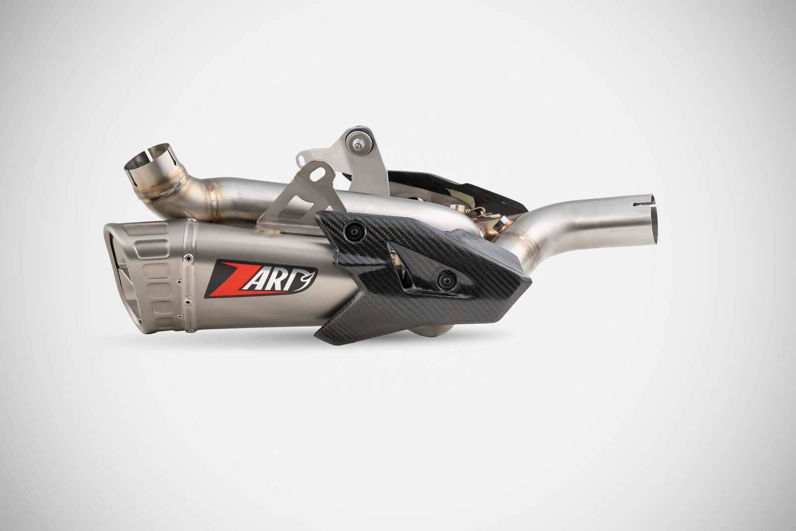 Zard Compensated Slip-On Exhaust (Racing Version) For Ducati Panigale/Streetfighter V4 (2025 - Onwards) - SS End Cap - Image 3