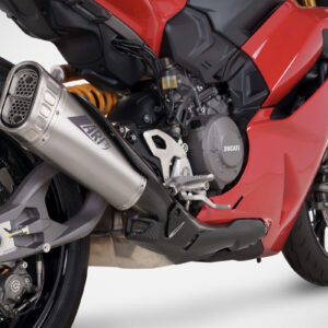 Zard Titanium Slip-On Exhaust For Ducati Panigale V2 (2025 - Onwards) - Street Version
