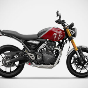 Zard Stainless Steel Full Exhaust For Triumph Speed 400 (2024 - Onwards)