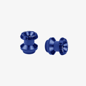 Bonamici Racing 6mm Aluminium Swing Arm Spools (Standard) [Colour: Blue]