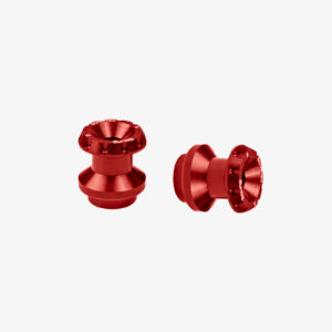 Bonamici Racing 6mm Aluminium Swing Arm Spools (Standard) [Colour: Red]