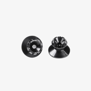 Bonamici Racing 8mm Aluminium Swing Arm Spools (Racing) - Black