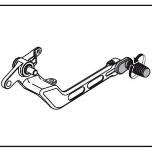 Puig ADJUSTABLE BRAKE FOOT PEDAL KAWASAKI Z1100 26' C/O