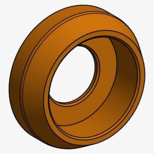 Bonamici Racing Aluminium bush spare part