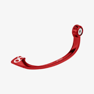 Bonamici Racing Aluminium lever protection EVO LH side - RED (without adaptor)