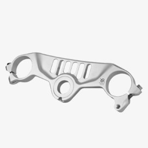 Bonamici Racing Aluminium top triple clamp Kawasaki ZX-10R Race 21> - SILVER