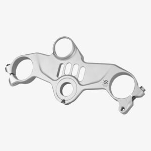 Bonamici Racing Aluminium top triple clamp Kawasaki ZX-10R standard version 21> -SILVER