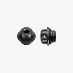 Bonamici Racing Aluminium Oil Cap For Ducati, Yahama, Honda, Triumph (T003) [Colour: Black]