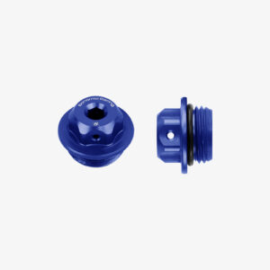 Bonamici Racing Aluminium Oil Cap For BMW (T004) [Colour: Blue]
