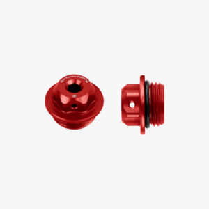Bonamici Racing Aluminium Oil Cap For BMW (T004) [Colour: Red]