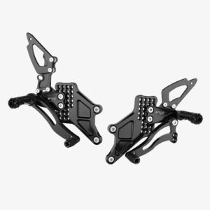 Bonamici Racing Rearsets To Suit Yamaha R3/R25 (2015 - onwards) - Raised 40mm